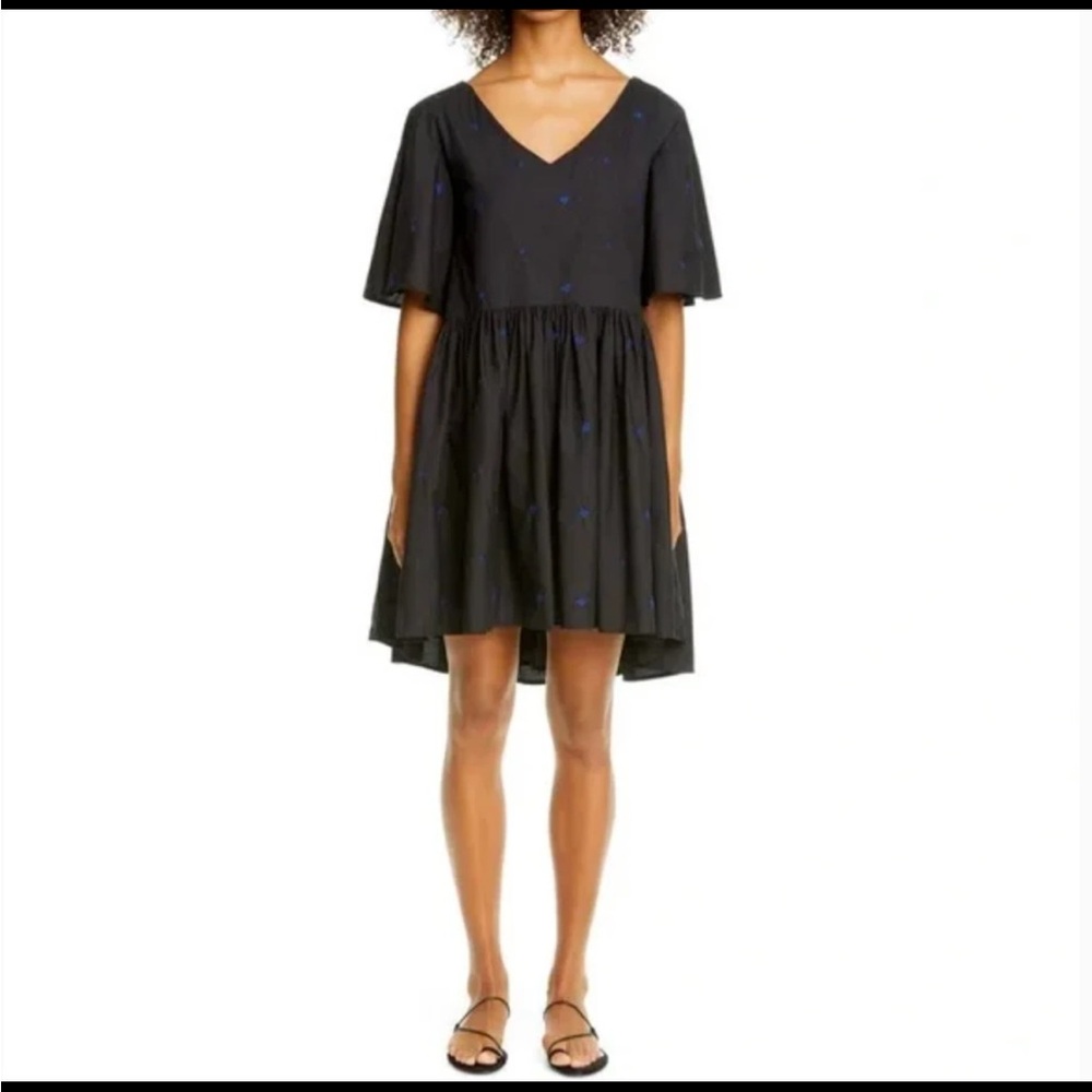 Merlette Clementine Poplin Dress Ultramarine